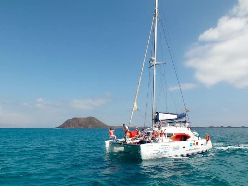 barco a isla de lobos