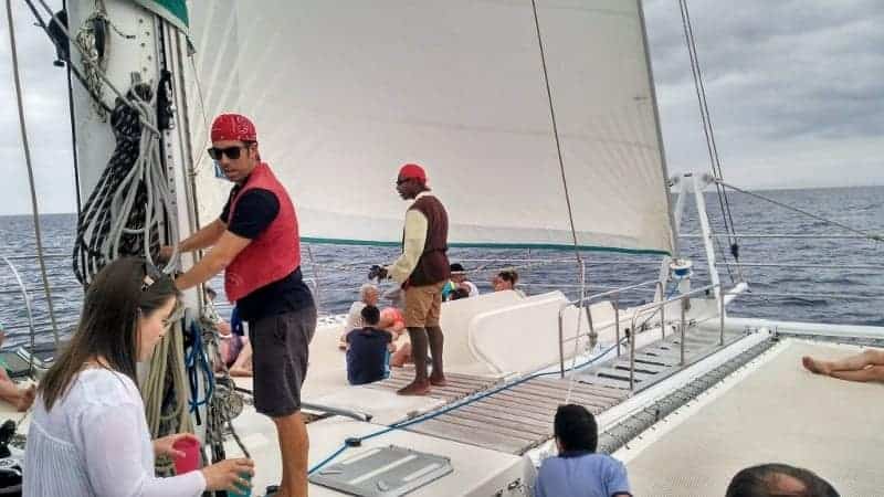 Tripulación preparada para volver a Puerto Calero