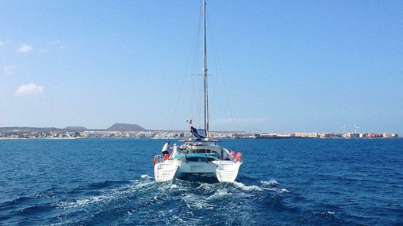 Fahren Sie mit dem Boot zur Insel Lobos