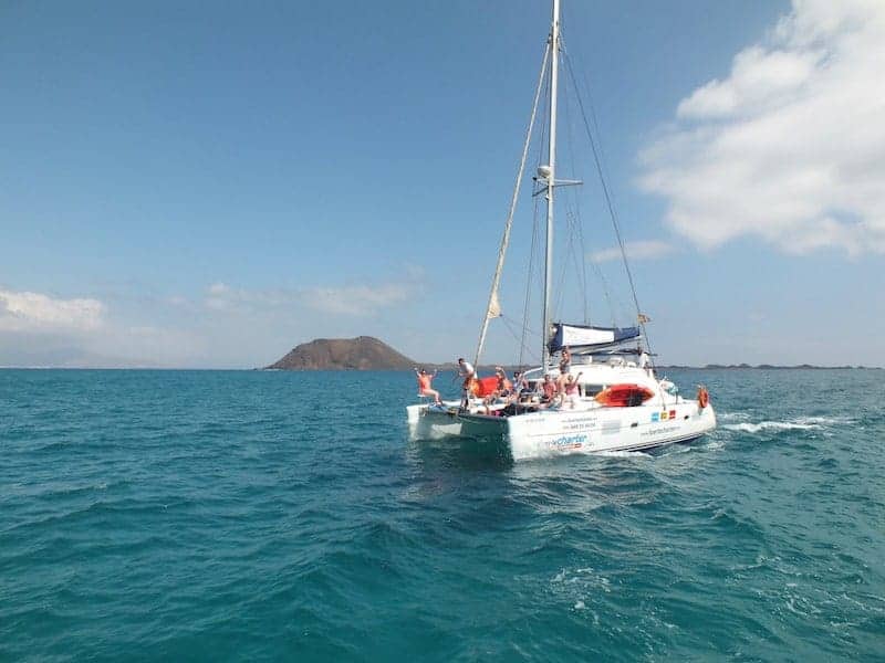 Barco desde Fuerteventura a Isla de Lobos