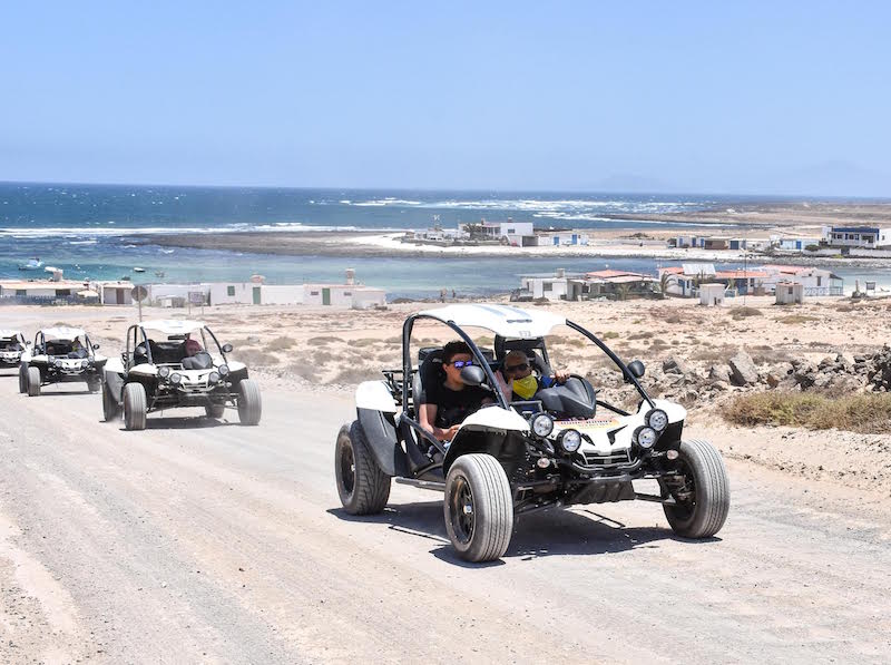 Buggy route through Fuerteventura