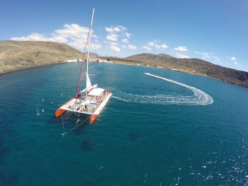 Boat tour in Caleta de Fuste