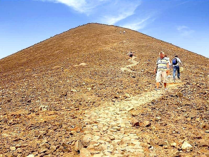 Isla de lobos volcano